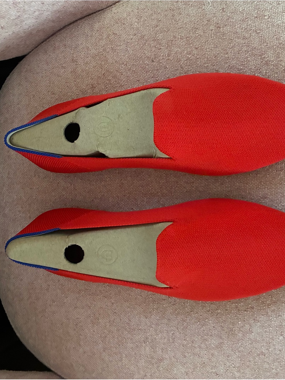 Rothy’s Red Pointed Loafer